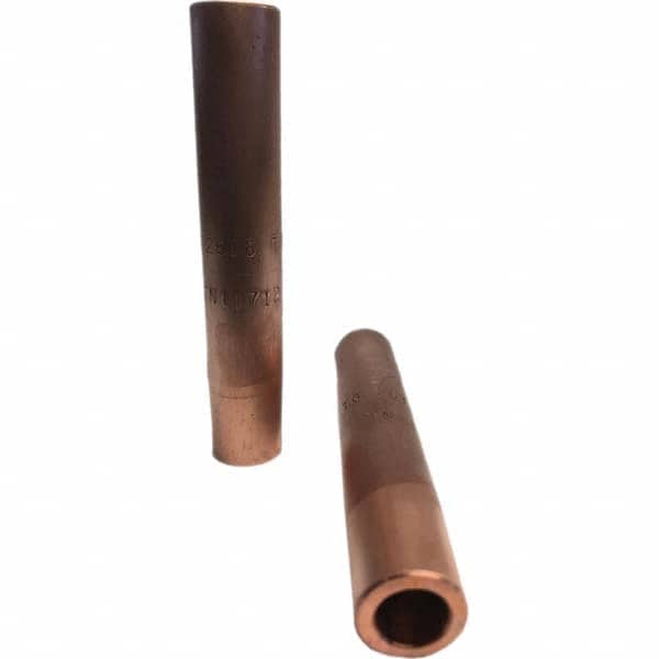 Tuffaloy - Spot Welder Tips For Use With: 6RW Electrode Holder Type: Straight Shank for 6RW Male Cap - Exact Tooling