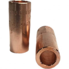 Tuffaloy - Spot Welder Tips For Use With: 7RW Electrode Holder Type: Straight Shank for 7RW Male Cap - Exact Tooling