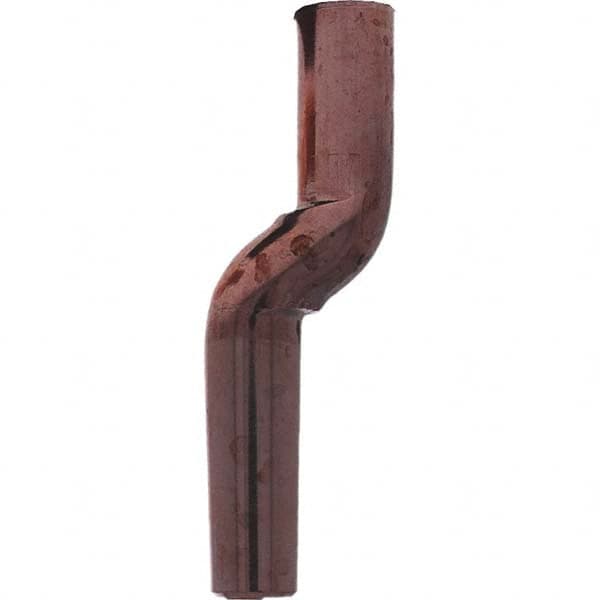 Tuffaloy - Spot Welder Tips For Use With: 4RW Electrode Holder Type: Bent Shank for 4RW Male Cap - Exact Tooling