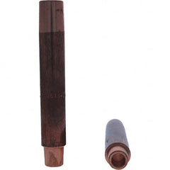 Tuffaloy - Spot Welder Tips For Use With: 4RW Electrode Holder Type: Straight Shank for 4RW Female Cap - Exact Tooling