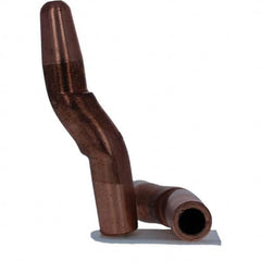 Tuffaloy - Spot Welder Tips For Use With: 5RW Electrode Holder Type: Double Bend Tip A Nose (Pointed) - Exact Tooling