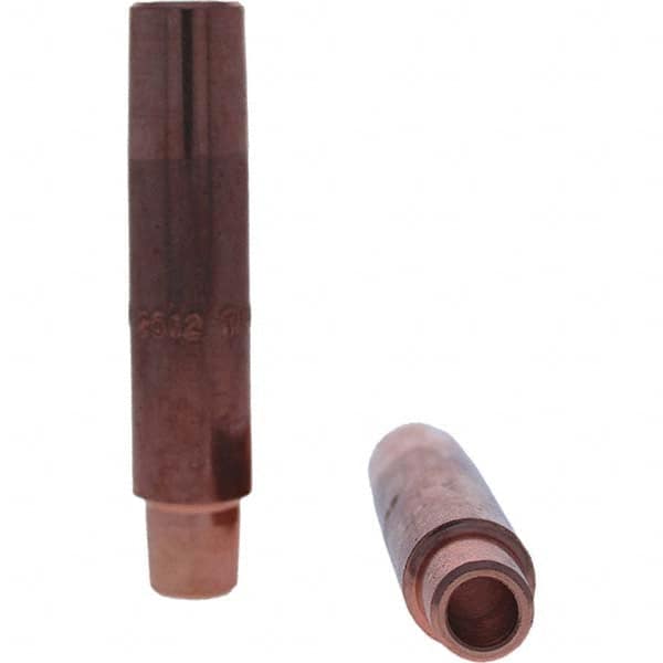 Tuffaloy - Spot Welder Tips For Use With: 5RW Electrode Holder Type: Straight Shank for 5RW Female Cap - Exact Tooling