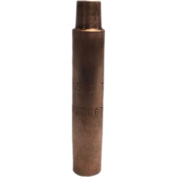 Tuffaloy - Spot Welder Tips For Use With: 5RW Electrode Holder Type: Straight Shank for 5RW Female Cap - Exact Tooling