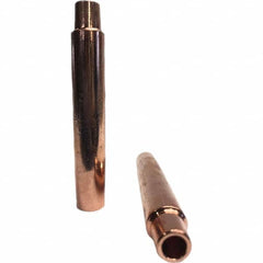 Tuffaloy - Spot Welder Tips For Use With: 5RW Electrode Holder Type: Straight Shank for 5RW Female Cap - Exact Tooling