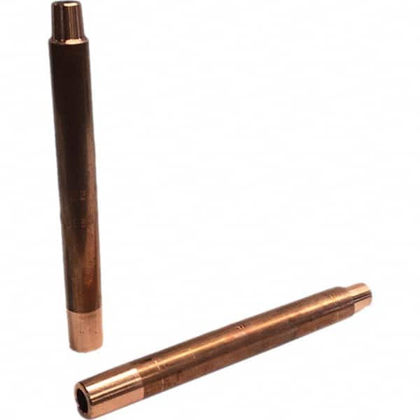 Tuffaloy - Spot Welder Tips For Use With: 5RW Electrode Holder Type: Straight Shank for 5RW Female Cap - Exact Tooling