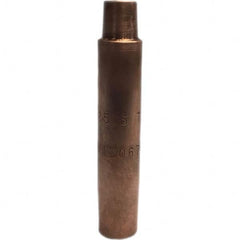 Tuffaloy - Spot Welder Tips For Use With: 6RW Electrode Holder Type: Straight Shank for 6RW Female Cap - Exact Tooling