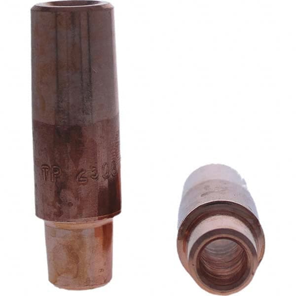 Tuffaloy - Spot Welder Tips For Use With: 5RW Electrode Holder Type: Straight Shank for 5RW Female Cap - Exact Tooling