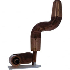 Tuffaloy - Spot Welder Tips For Use With: 5RW Electrode Holder Type: Double Bend Tip A Nose (Pointed) - Exact Tooling