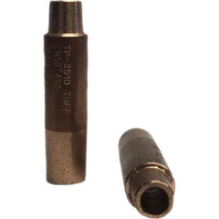 Tuffaloy - Spot Welder Tips For Use With: 5RW Electrode Holder Type: Straight Shank for 5RW Female Cap - Exact Tooling