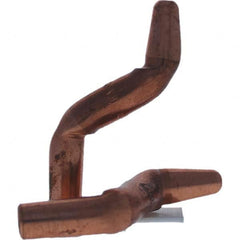 Tuffaloy - Spot Welder Tips For Use With: 4RW Electrode Holder Type: Double Bend Tip A Nose (Pointed) - Exact Tooling