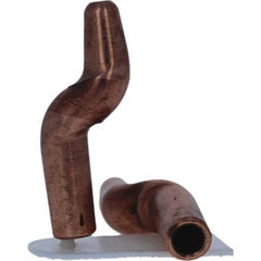 Tuffaloy - Spot Welder Tips For Use With: 3RW Electrode Holder Type: Double Bend Tip A Nose (Pointed) - Exact Tooling
