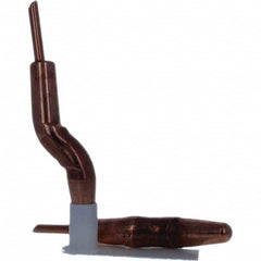 Tuffaloy - Spot Welder Tips For Use With: 4RW Electrode Holder Type: Double Bend Tip A Nose (Pointed) - Exact Tooling