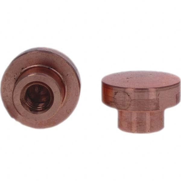 Tuffaloy - Spot Welder Tips For Use With: Socket Or Paddle Type Holder Type: Socket Tip F Nose (Radius) - Exact Tooling