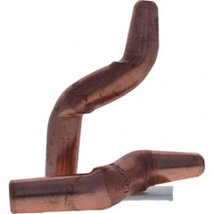 Tuffaloy - Spot Welder Tips For Use With: 4RW Electrode Holder Type: Double Bend Tip A Nose (Pointed) - Exact Tooling