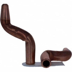 Tuffaloy - Spot Welder Tips For Use With: 4RW Electrode Holder Type: Double Bend Tip A Nose (Pointed) - Exact Tooling