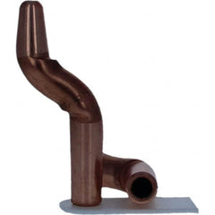 Tuffaloy - Spot Welder Tips For Use With: 4RW Electrode Holder Type: Double Bend Tip A Nose (Pointed) - Exact Tooling