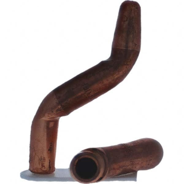 Tuffaloy - Spot Welder Tips For Use With: 4RW Electrode Holder Type: Double Bend Tip A Nose (Pointed) - Exact Tooling