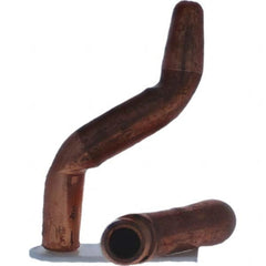 Tuffaloy - Spot Welder Tips For Use With: 4RW Electrode Holder Type: Double Bend Tip A Nose (Pointed) - Exact Tooling