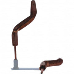 Tuffaloy - Spot Welder Tips For Use With: 4RW Electrode Holder Type: Double Bend Tip A Nose (Pointed) - Exact Tooling