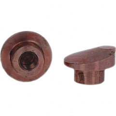 Tuffaloy - Spot Welder Tips For Use With: Socket Or Paddle Type Holder Type: Socket Tip D Nose (Offset) - Exact Tooling