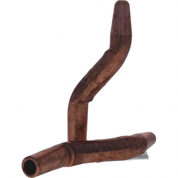 Tuffaloy - Spot Welder Tips For Use With: 4RW Electrode Holder Type: Double Bend Tip A Nose (Pointed) - Exact Tooling