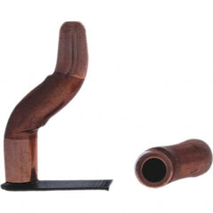 Tuffaloy - Spot Welder Tips For Use With: 5RW Electrode Holder Type: Double Bend Tip A Nose (Pointed) - Exact Tooling