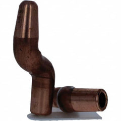 Tuffaloy - Spot Welder Tips For Use With: 5RW Electrode Holder Type: Double Bend Tip A Nose (Pointed) - Exact Tooling