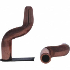 Tuffaloy - Spot Welder Tips For Use With: 5RW Electrode Holder Type: Double Bend Tip A Nose (Pointed) - Exact Tooling