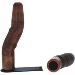 Tuffaloy - Spot Welder Tips For Use With: 5RW Electrode Holder Type: Double Bend Tip A Nose (Pointed) - Exact Tooling