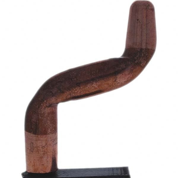 Tuffaloy - Spot Welder Tips For Use With: 5RW Electrode Holder Type: Double Bend Tip A Nose (Pointed) - Exact Tooling