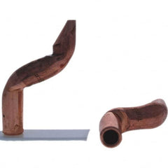Tuffaloy - Spot Welder Tips For Use With: 4RW Electrode Holder Type: Double Bend Tip D Nose (Offset) - Exact Tooling