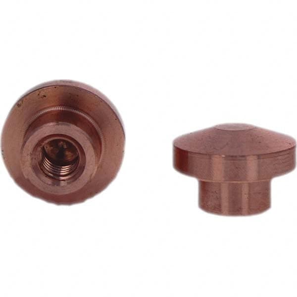 Tuffaloy - Spot Welder Tips For Use With: Socket Or Paddle Type Holder Type: Socket Tip E Nose (Truncated) - Exact Tooling