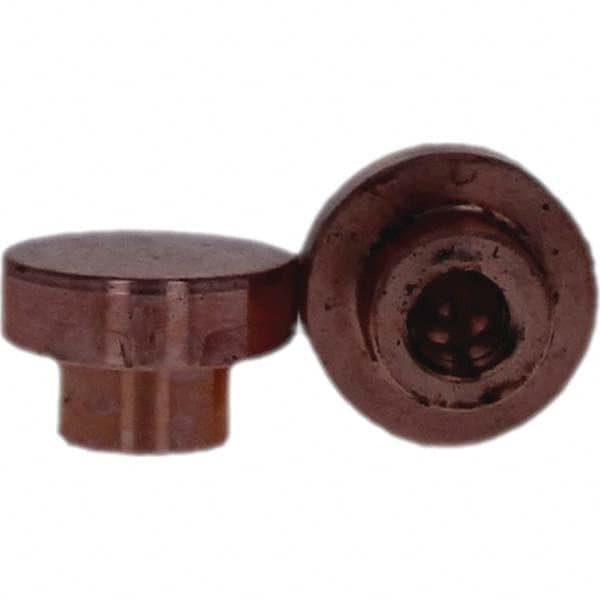 Tuffaloy - Spot Welder Tips For Use With: Socket Or Paddle Type Holder Type: Socket Tip F Nose (Radius) - Exact Tooling