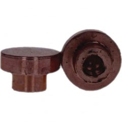 Tuffaloy - Spot Welder Tips For Use With: Socket Or Paddle Type Holder Type: Socket Tip F Nose (Radius) - Exact Tooling