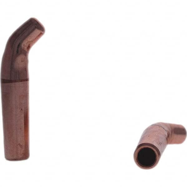 Tuffaloy - Spot Welder Tips For Use With: 4RW Electrode Holder Type: Single Bend Tip A Nose (Pointed) - Exact Tooling