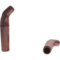 Tuffaloy - Spot Welder Tips For Use With: 4RW Electrode Holder Type: Single Bend Tip A Nose (Pointed) - Exact Tooling