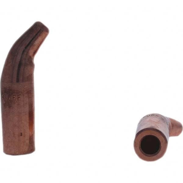 Tuffaloy - Spot Welder Tips For Use With: 5RW Electrode Holder Type: Single Bend Tip A Nose (Pointed) - Exact Tooling
