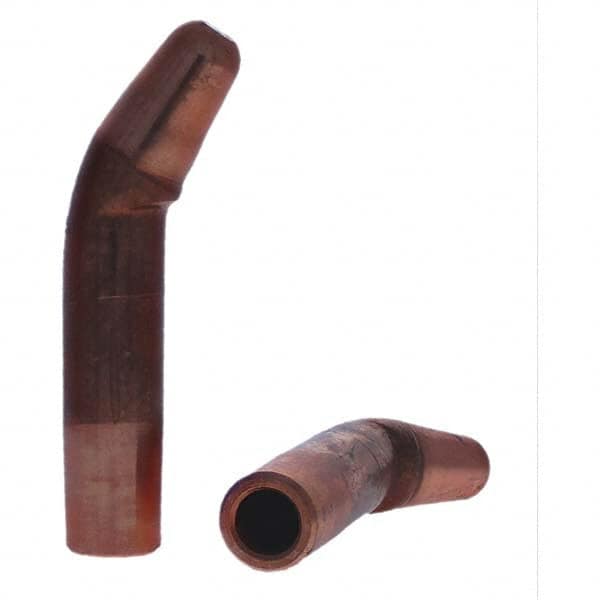 Tuffaloy - Spot Welder Tips For Use With: 5RW Electrode Holder Type: Single Bend Tip A Nose (Pointed) - Exact Tooling