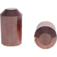 Tuffaloy - Spot Welder Tips For Use With: 4RW Electrode Holder Type: Paddle Tip E Nose (Truncated) - Exact Tooling