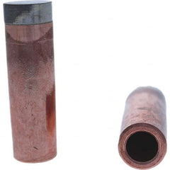 Tuffaloy - Spot Welder Tips For Use With: 5RW Electrode Holder Type: Refactory Straight Tip C Nose (Flat) - Exact Tooling