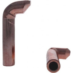Tuffaloy - Spot Welder Tips For Use With: Variable Offset Holder Type: Variable Offset Tip D Nose (Offset) - Exact Tooling