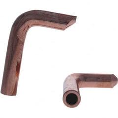 Tuffaloy - Spot Welder Tips For Use With: Variable Offset Holder Type: Variable Offset Tip D Nose (Offset) - Exact Tooling