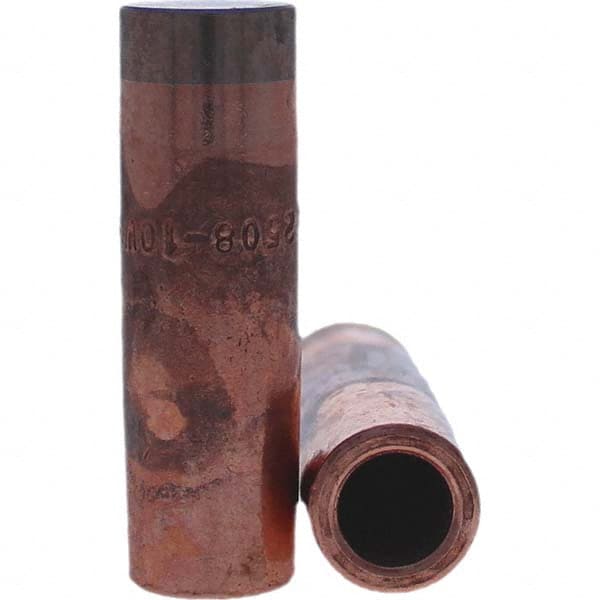 Tuffaloy - Spot Welder Tips For Use With: 5RW Electrode Holder Type: Refactory Straight Tip C Nose (Flat) - Exact Tooling