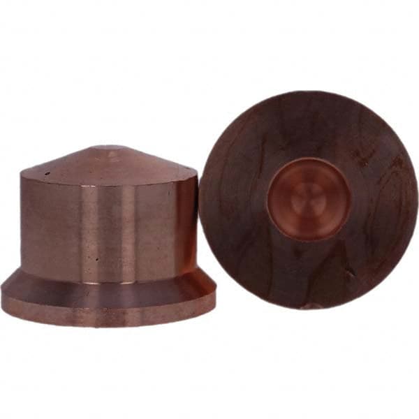 Tuffaloy - Spot Welder Tips For Use With: HP Size 2 High Pressure Holder Type: High Pressure Tip E Nose (Truncated) - Exact Tooling