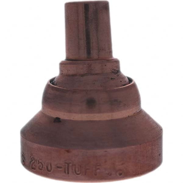 Tuffaloy - Spot Welder Tips For Use With: 5RW Cap Taper Electrode Holder Type: Swivel Tip - Exact Tooling