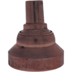 Tuffaloy - Spot Welder Tips For Use With: 5RW Cap Taper Electrode Holder Type: Swivel Tip - Exact Tooling