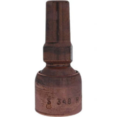 Tuffaloy - Spot Welder Tips For Use With: 4RW Electrode Holder Type: Swivel Tip - Exact Tooling