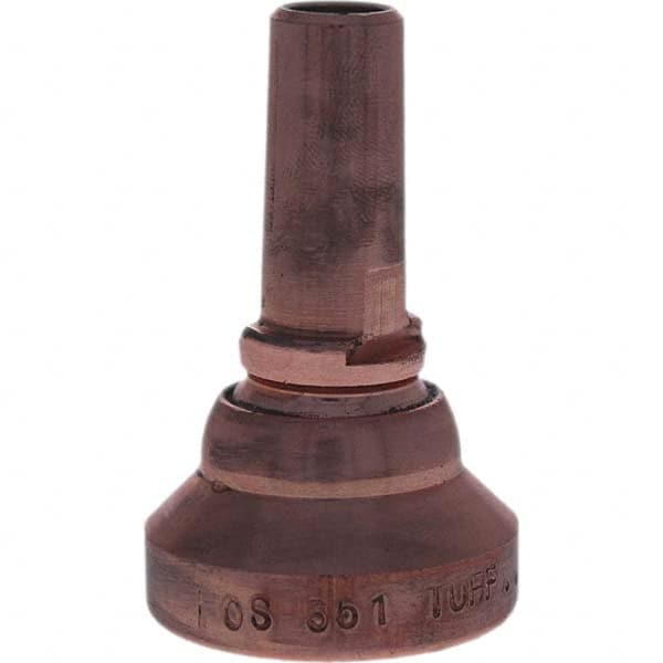 Tuffaloy - Spot Welder Tips For Use With: 4RW Electrode Holder Type: Swivel Tip - Exact Tooling