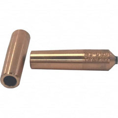 Tuffaloy - Spot Welder Tips For Use With: 4RW Electrode Holder Type: Refactory Straight Tip A Nose (Pointed) - Exact Tooling