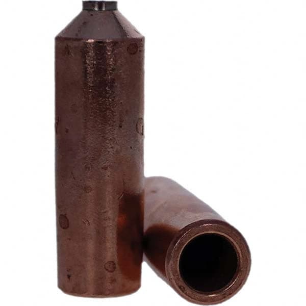 Tuffaloy - Spot Welder Tips For Use With: 5RW Electrode Holder Type: Refactory Straight Tip A Nose (Pointed) - Exact Tooling